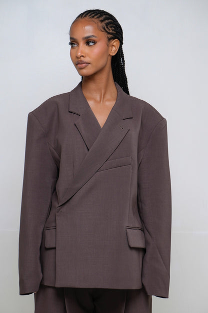 BLAZER portefeuille [ Marron]64