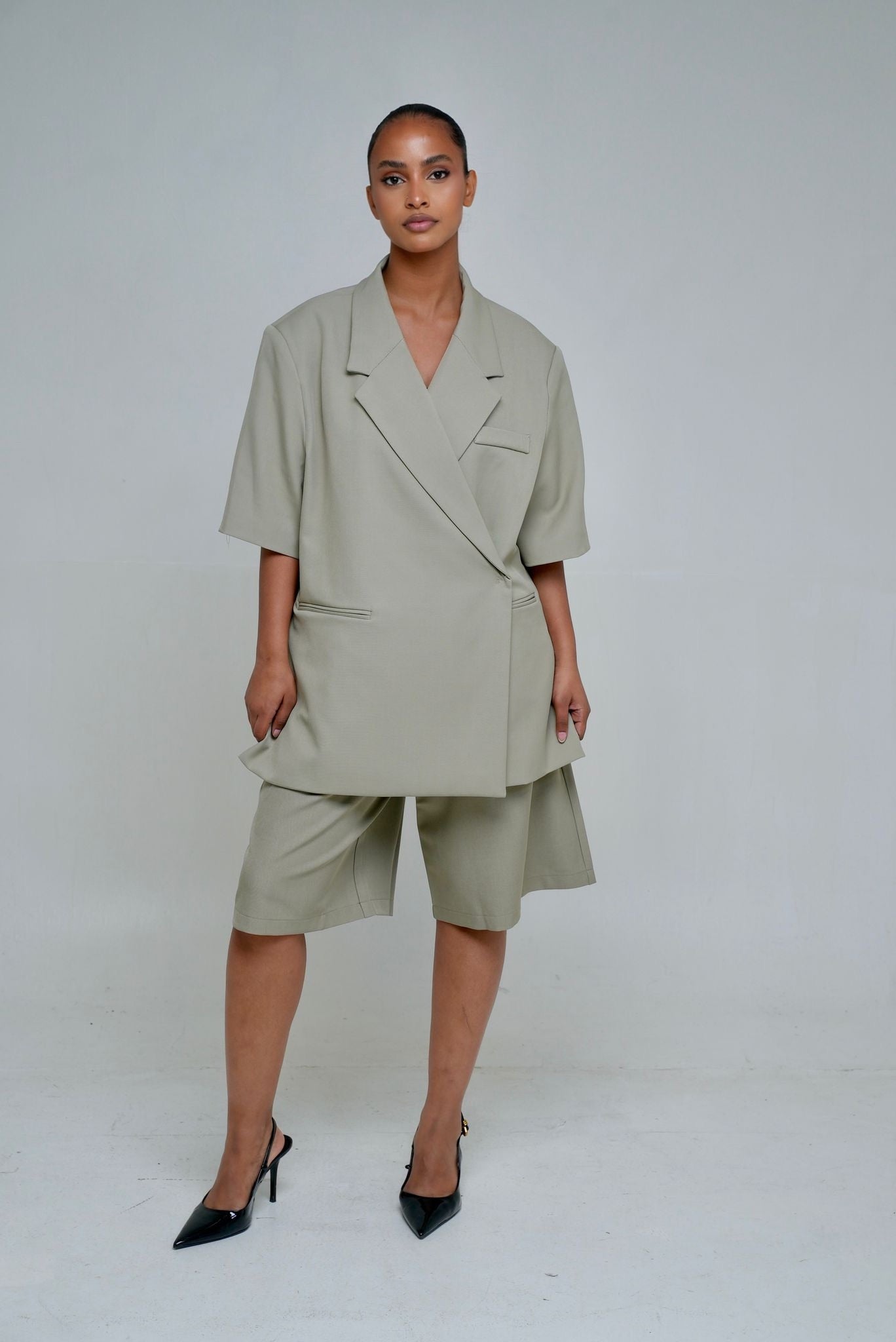 BLAZER manches courtes [ Vert]