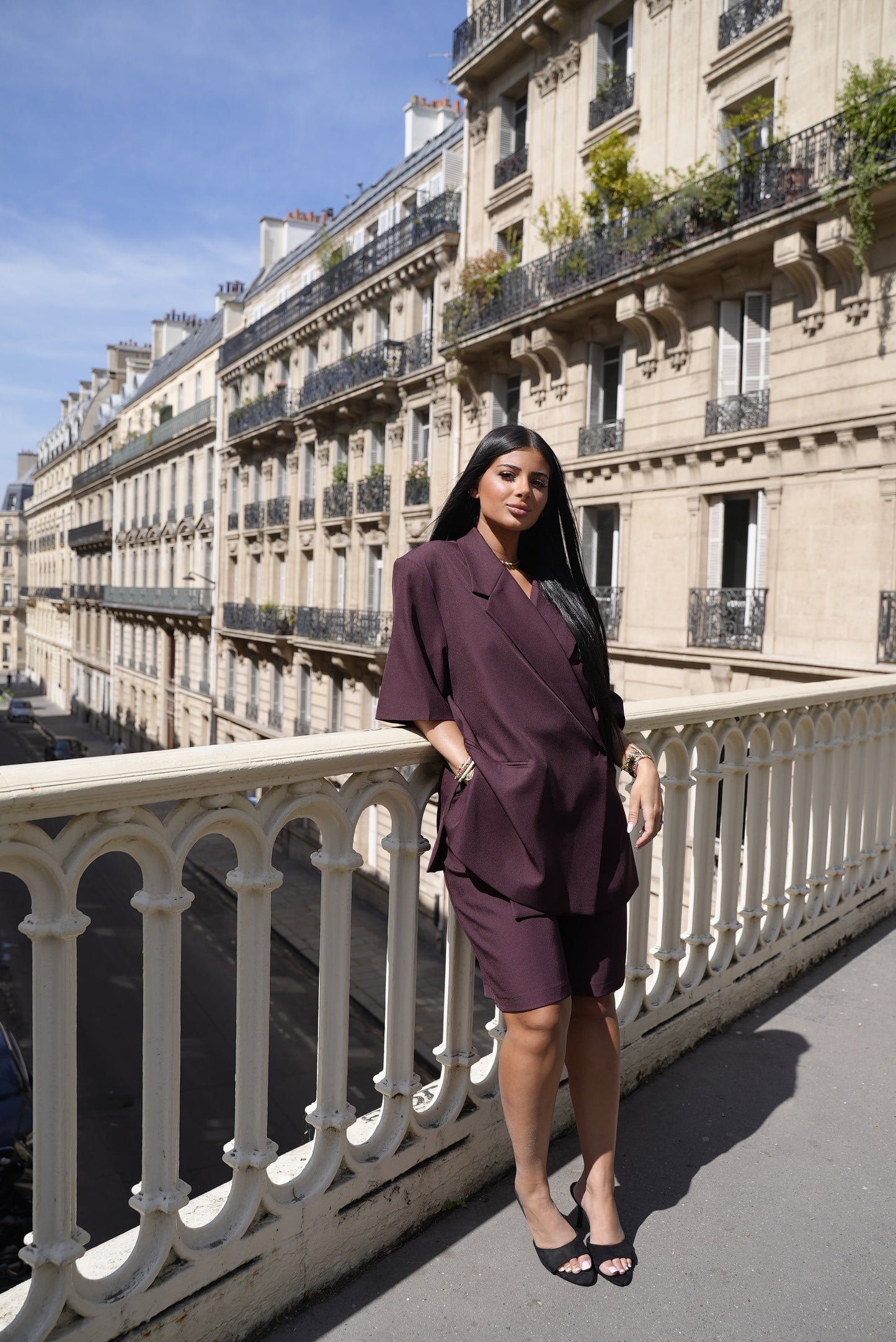 BLAZER manches courtes [ Bordeau]