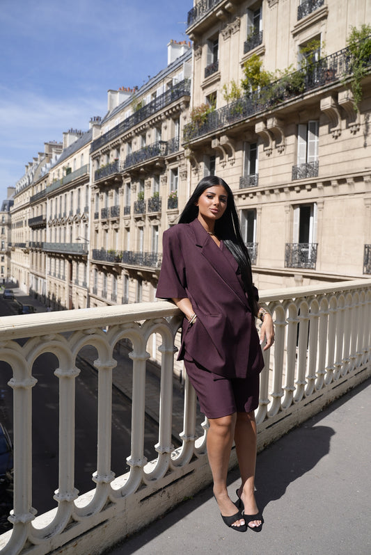 BLAZER manches courtes [ Bordeau]