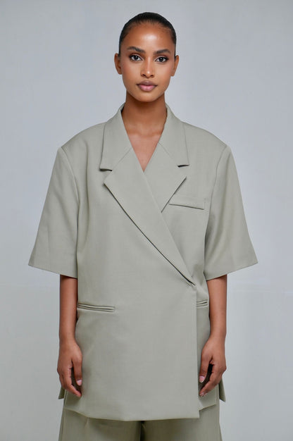 BLAZER manches courtes [ Vert]