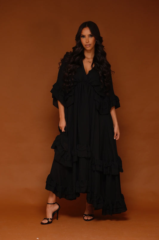 Robe volant [ Noir]