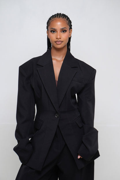 BLAZER Cintré [ Noir]47