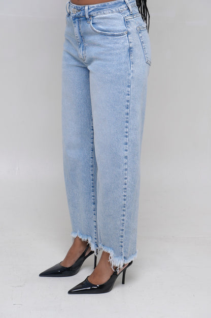 Jean effet déchiré [Bleu]