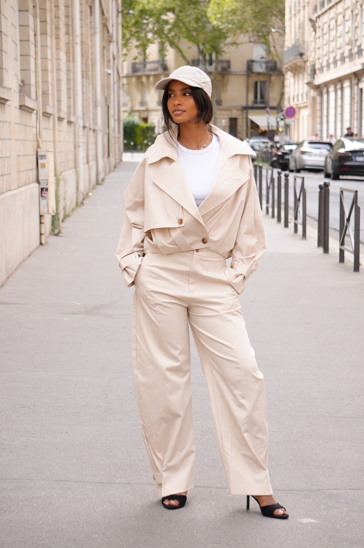 VESTE trench beige
