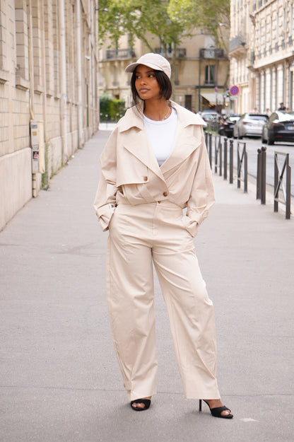 VESTE trench beige