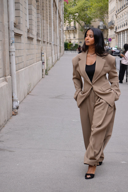 Blazer cintré [ Camel]