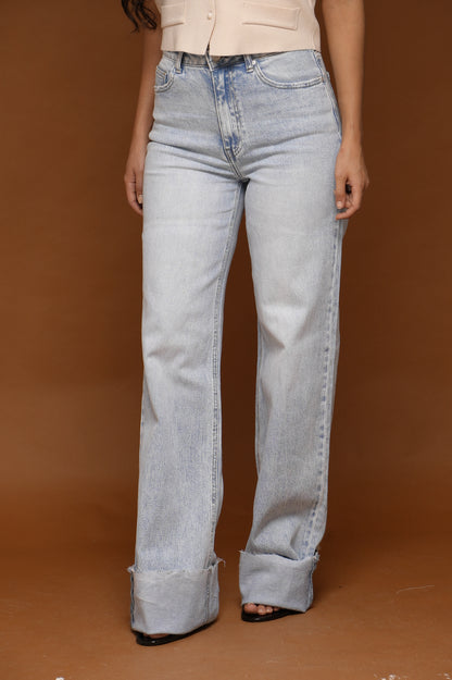 JEAN BLEU  CLAIR EXTRA LONG  [Z6754]