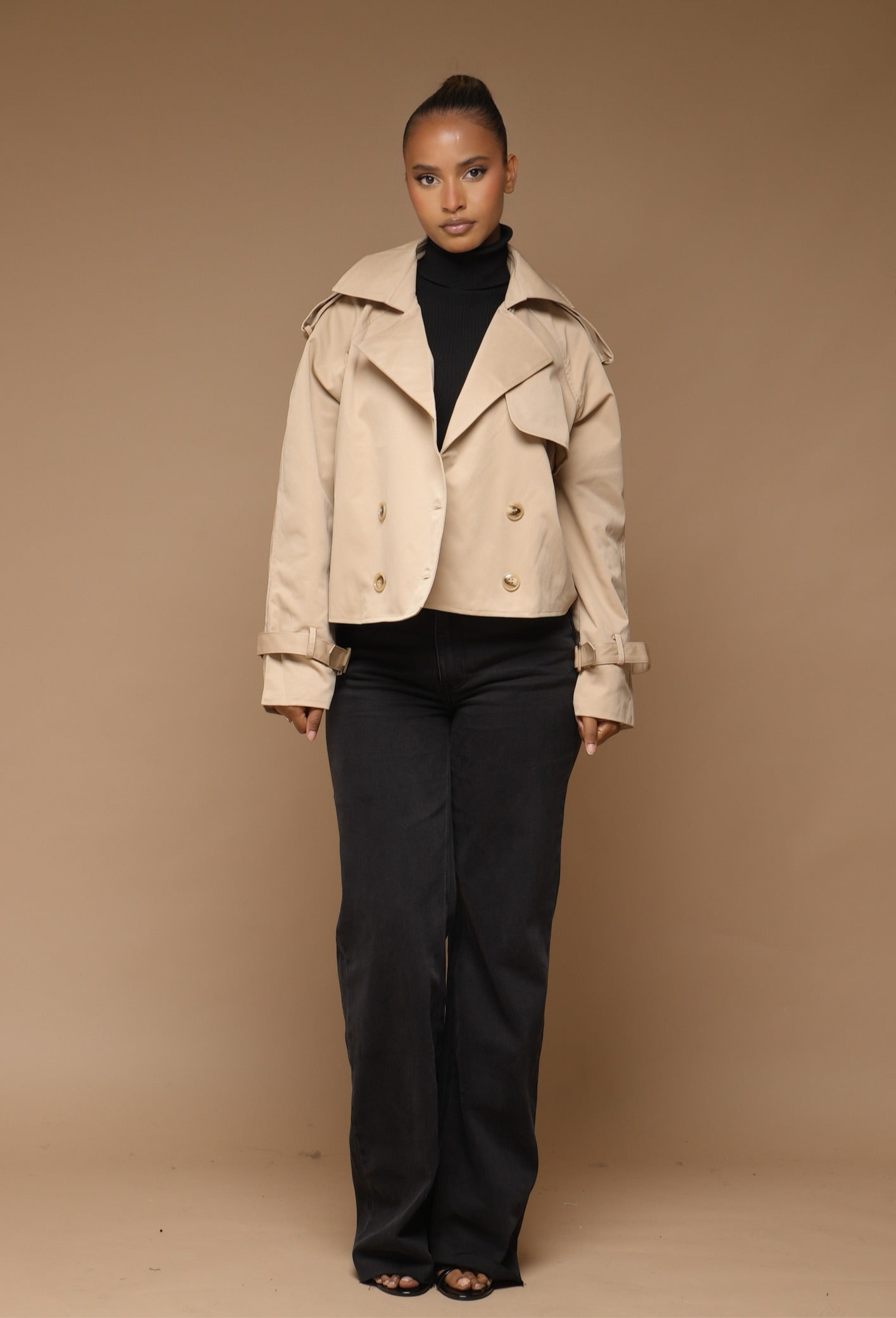 Trench coats court [ Beige]