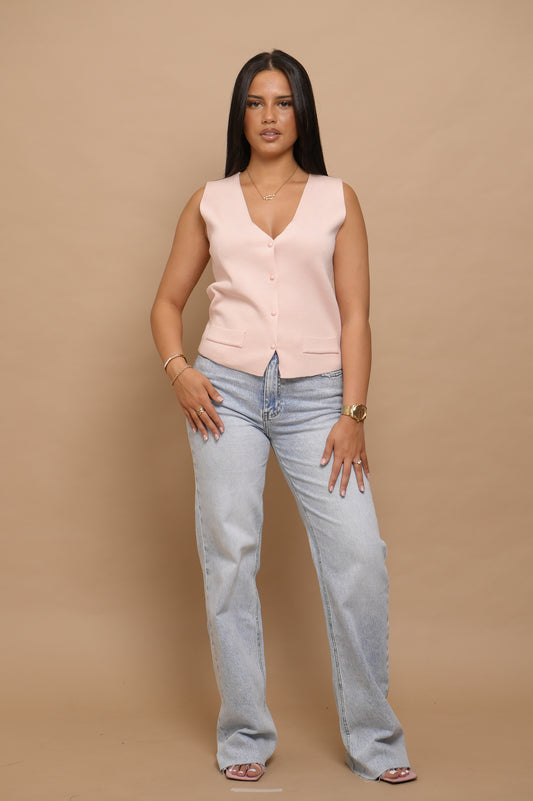 JEAN BLEU  CLAIR PAILLETÉ [Z6754]