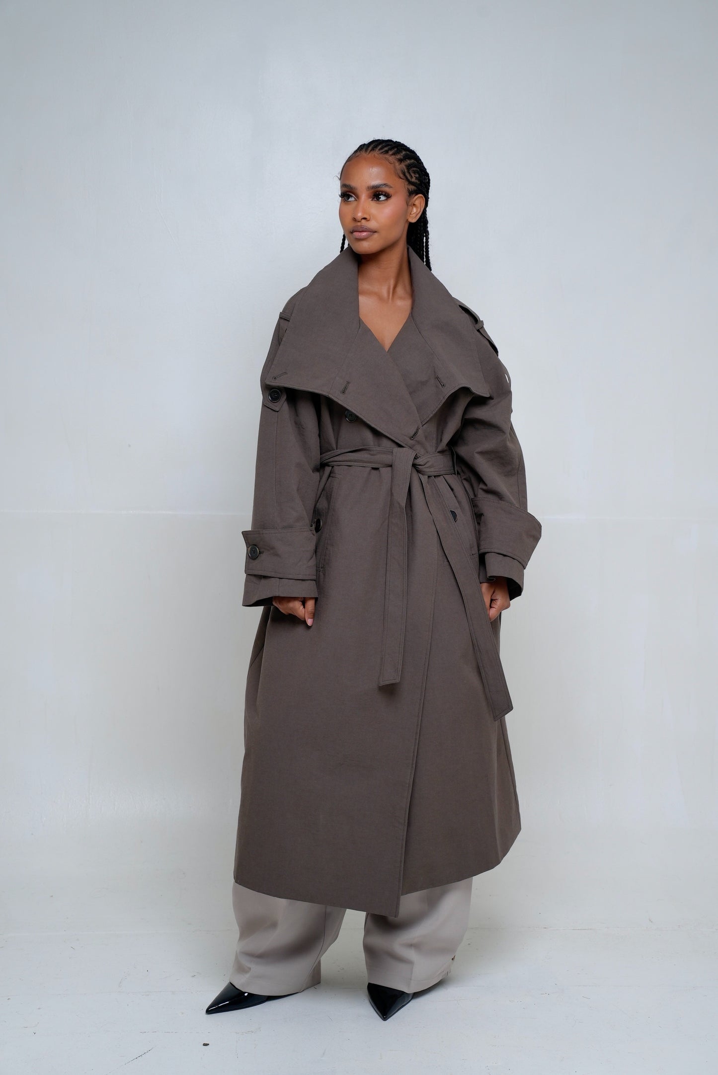 Trench asymétrique