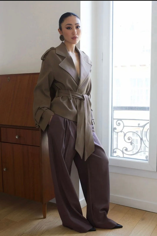 Trench court [ Marron]