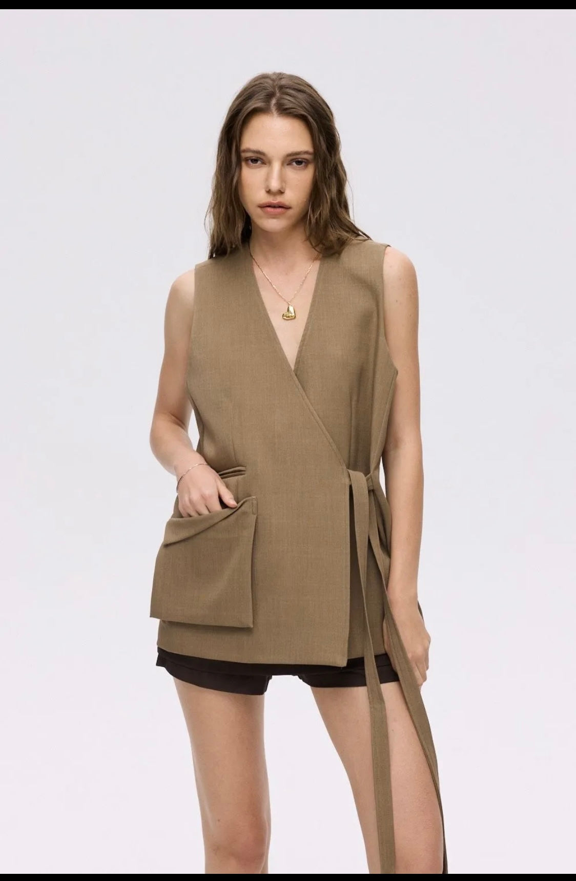 Gillet sans manche [ Camel]