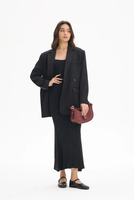 Blazer deux pièces [Noir]210