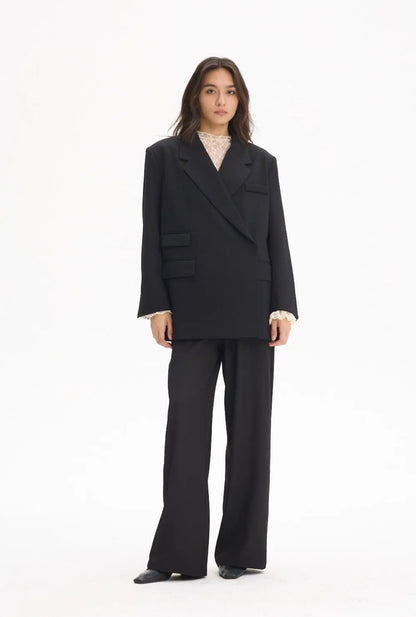 Blazer à poche [ Noir]