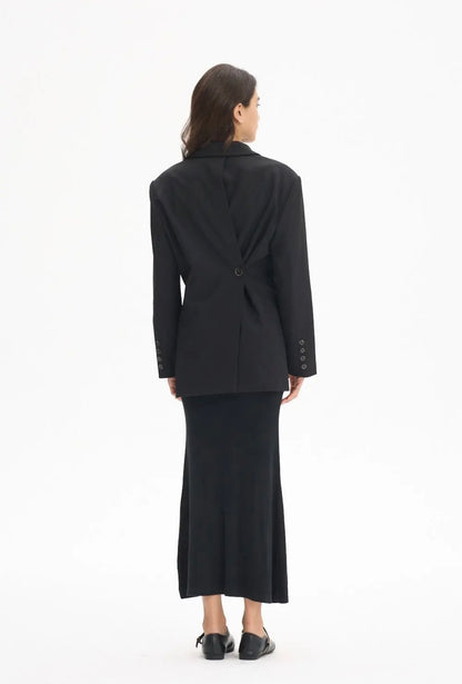 Blazer deux pièces [Noir]210