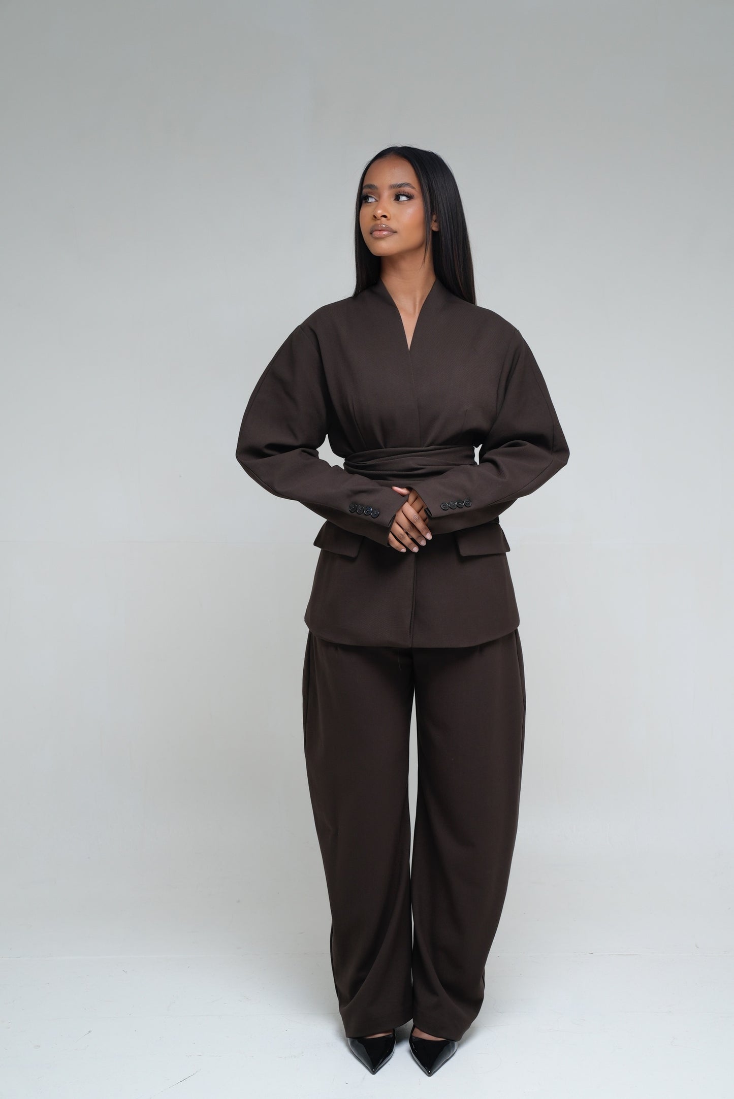 Blazer a noeud [ Marron]