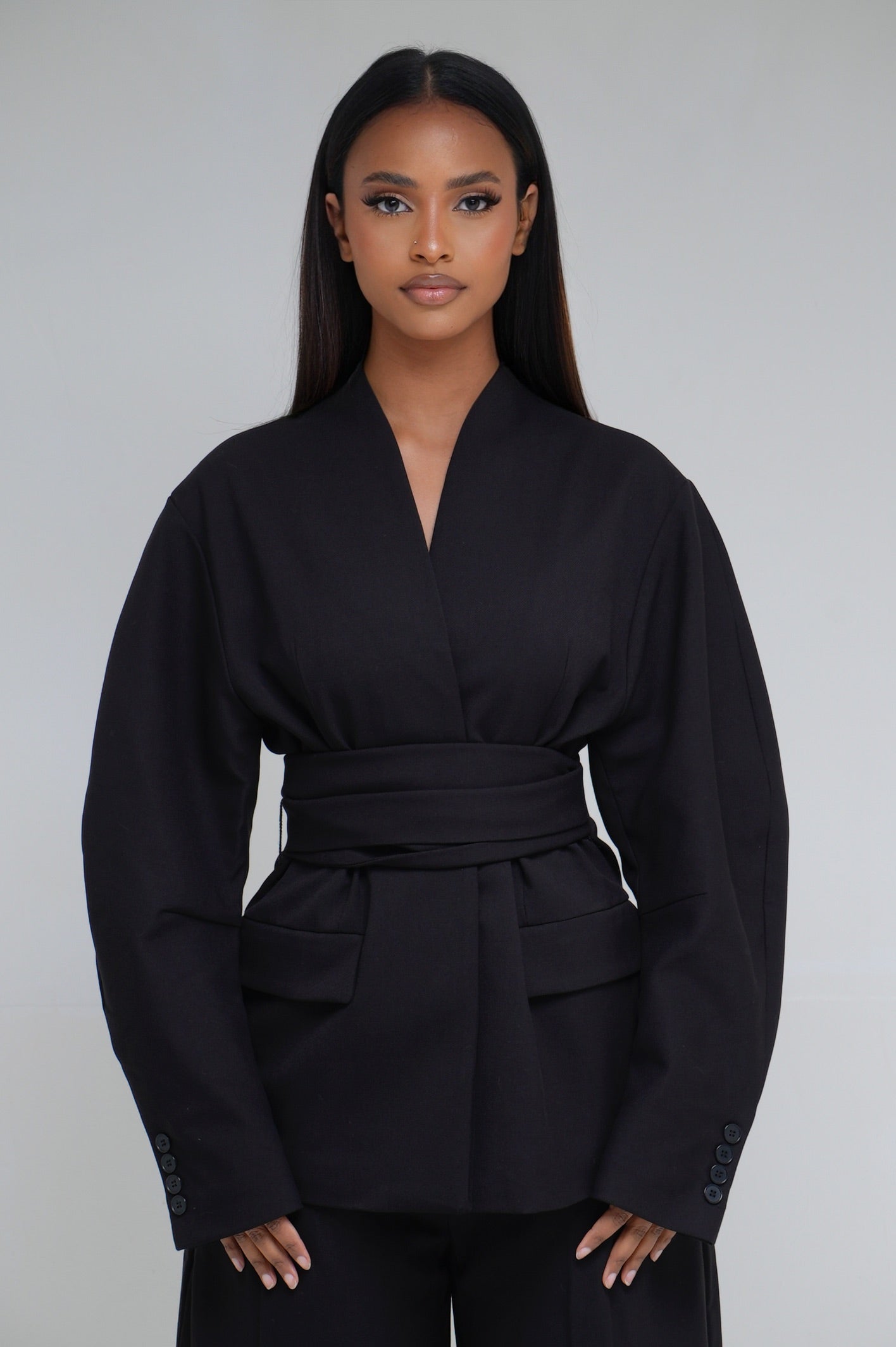 Blazer a noeud [ Noir]