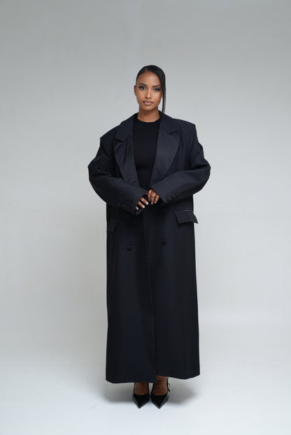 Blazer asymétrique long