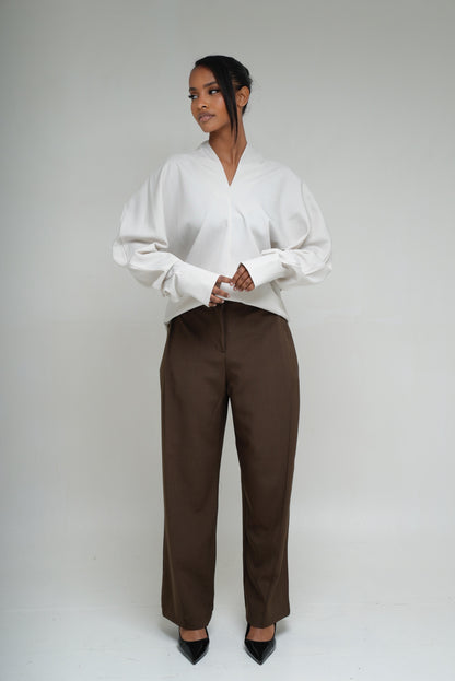 Pantalon asymétrique