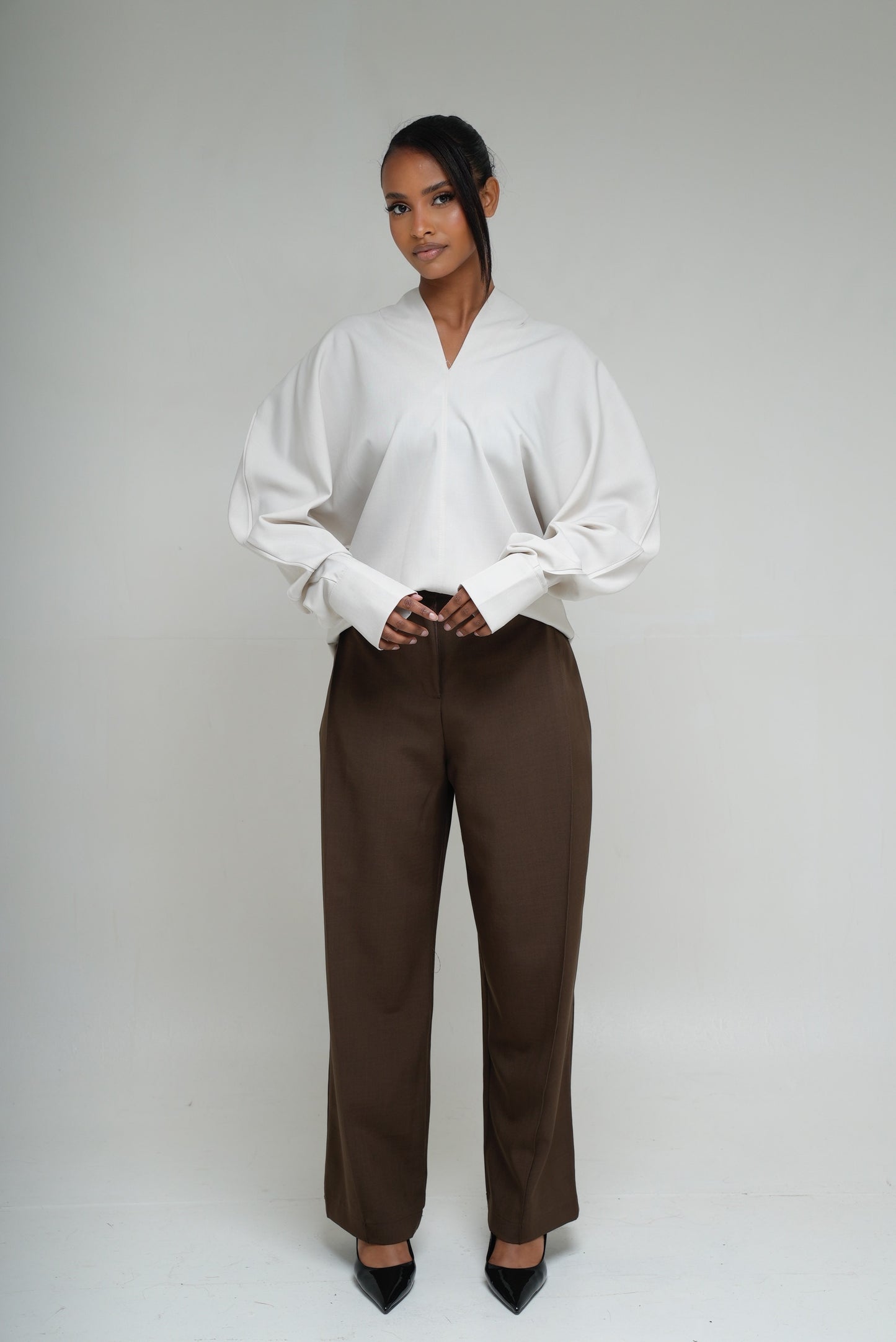 Pantalon asymétrique