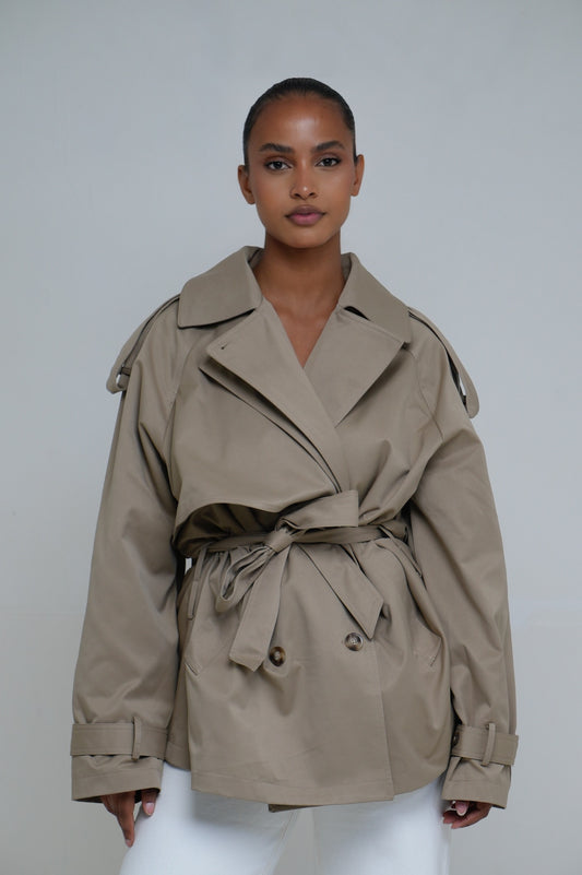 Trench Z [ Taupe]