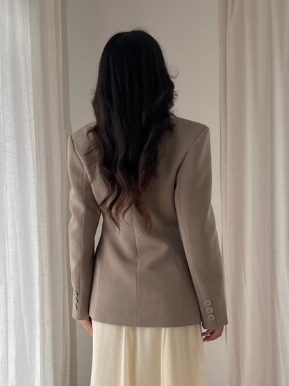 Blazer épais  [Taupe]