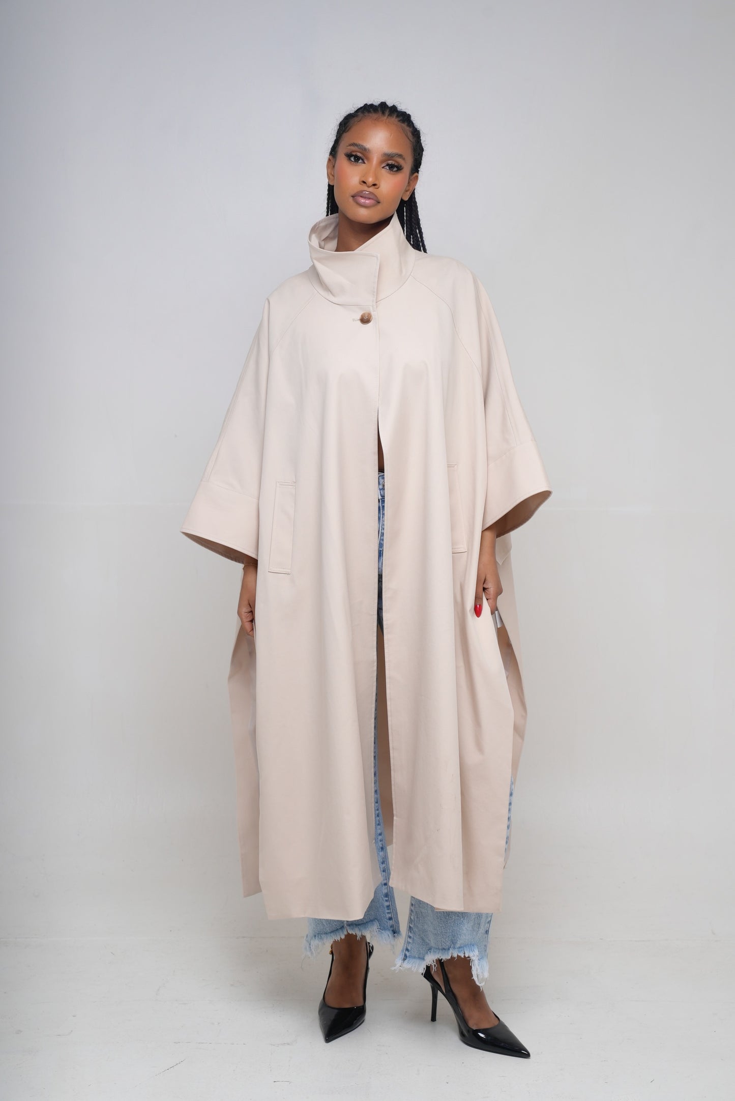 Trench cape [ Beige]