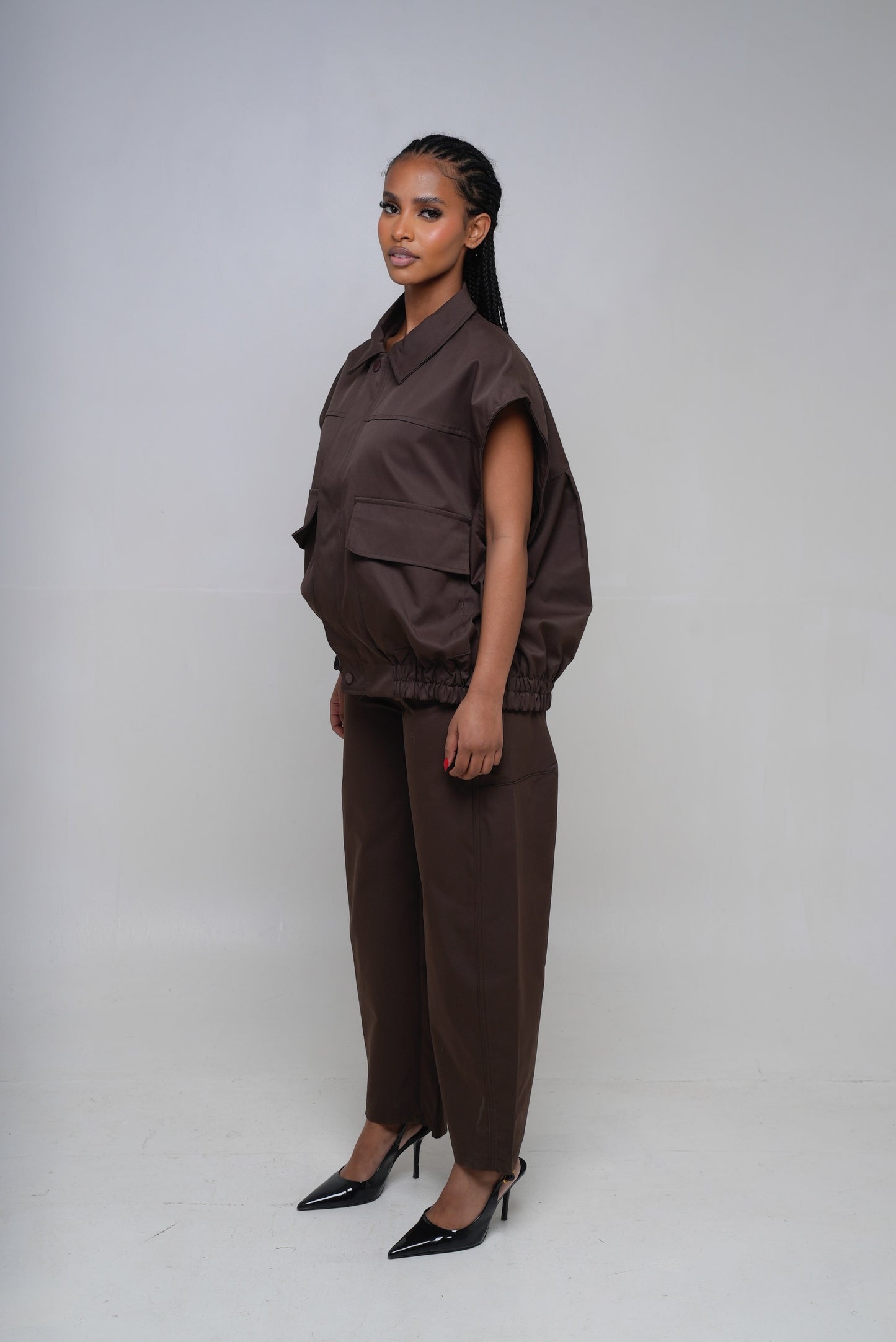 Pantalon ballon [Marron]03