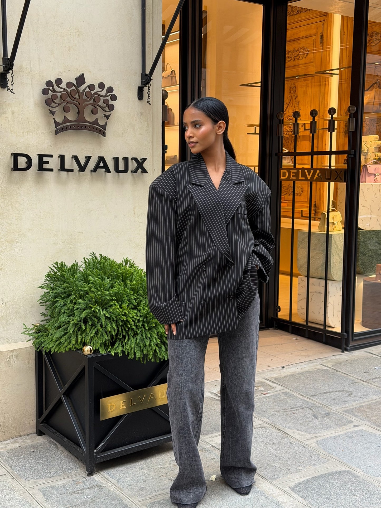 Blazer maxi  oversize [ Noir]