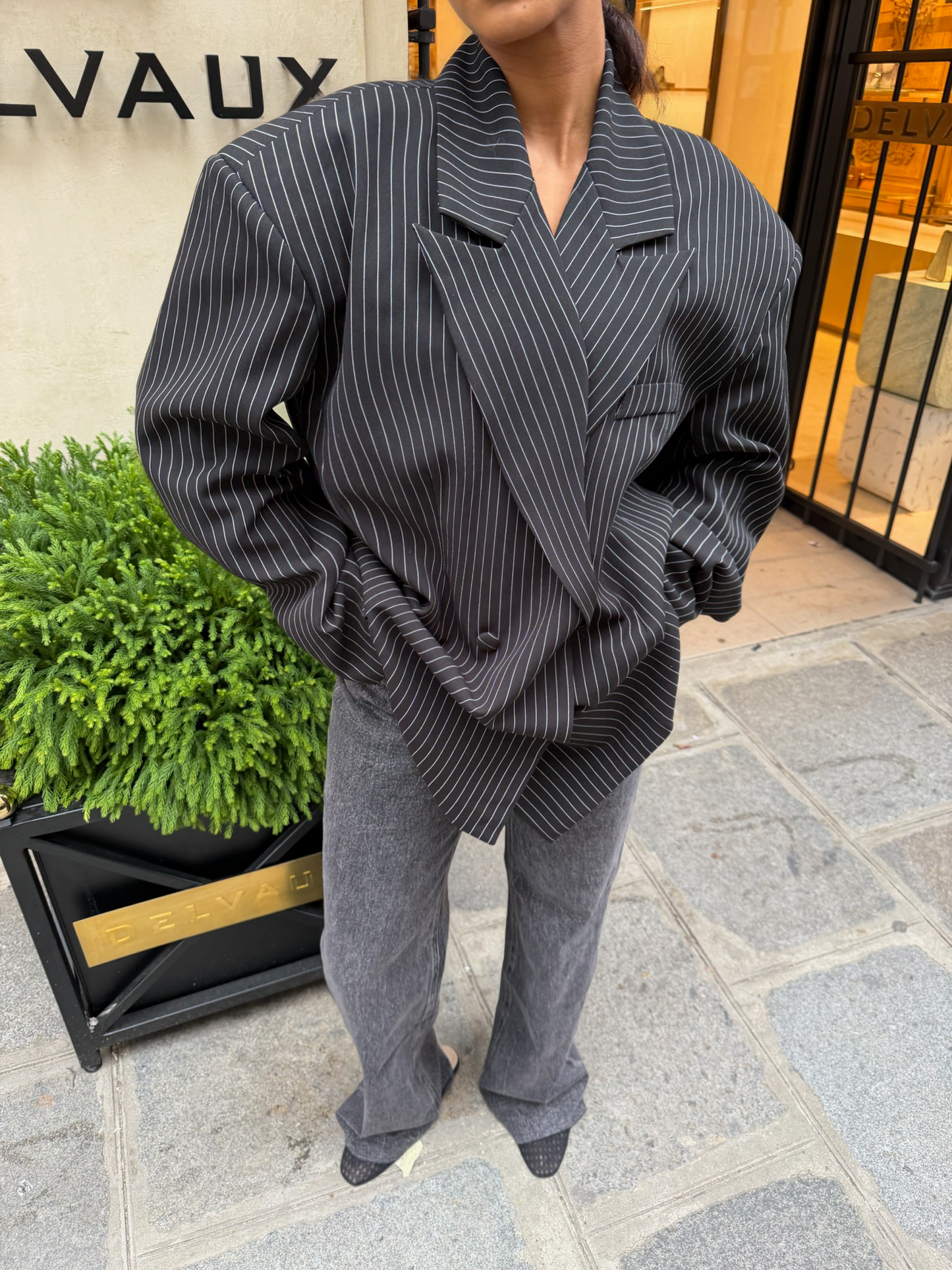 Blazer maxi  oversize [ Noir]
