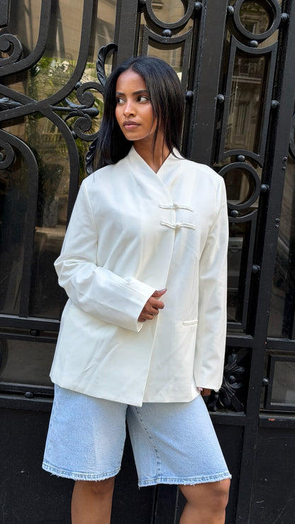 Blazer Kimono [Blanc]