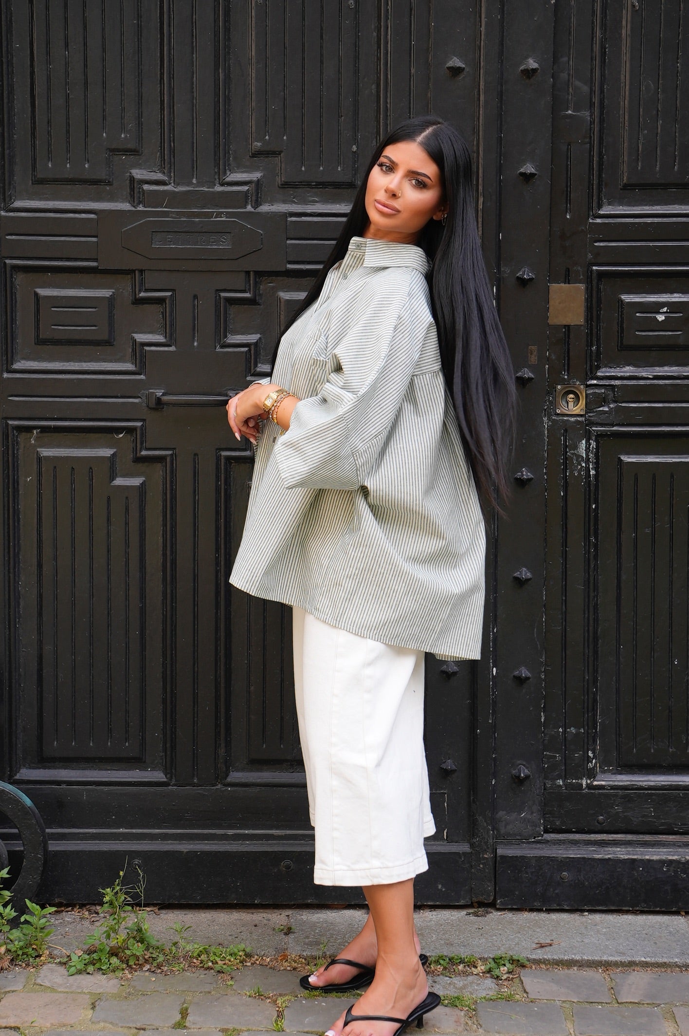Chemise oversize [ Vert]