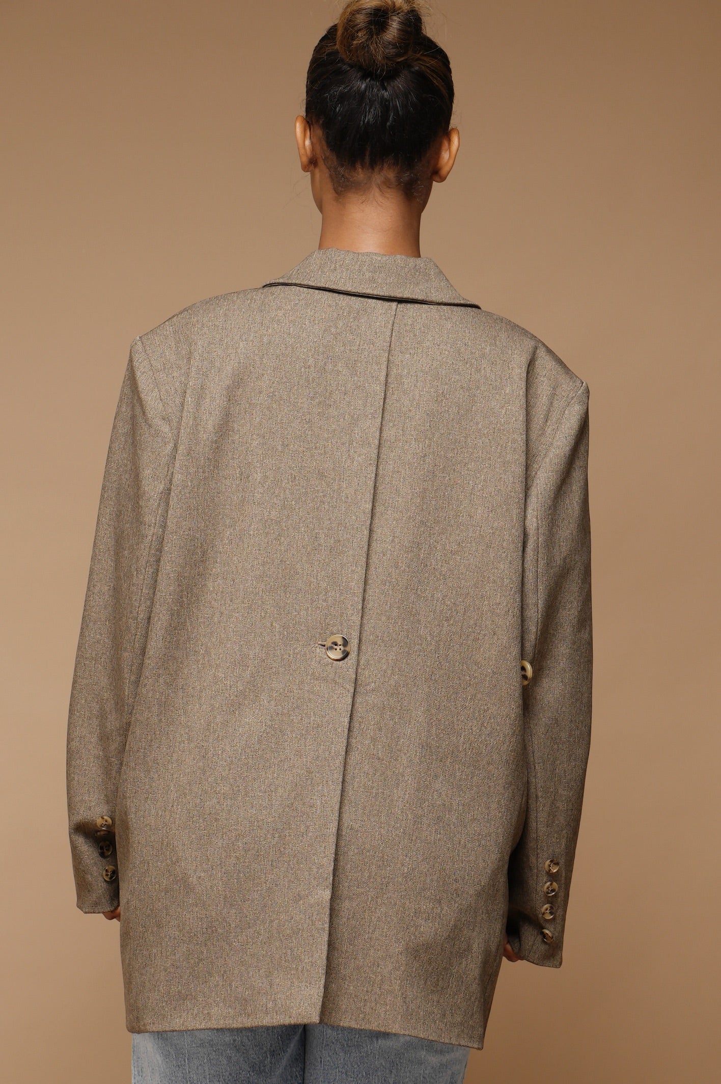 Blazer deux pièces [Marron]