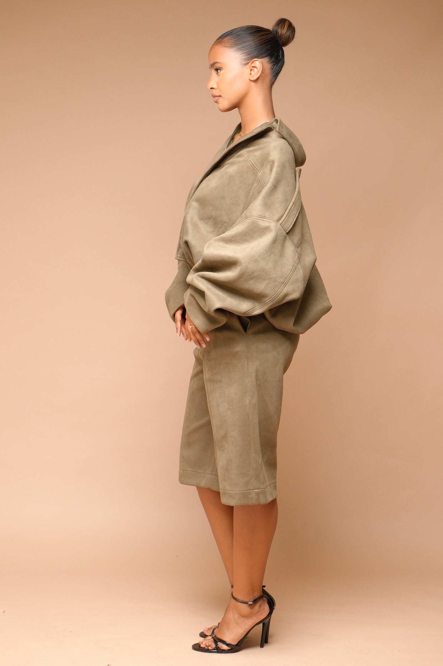 Bombers daim [ Vert]