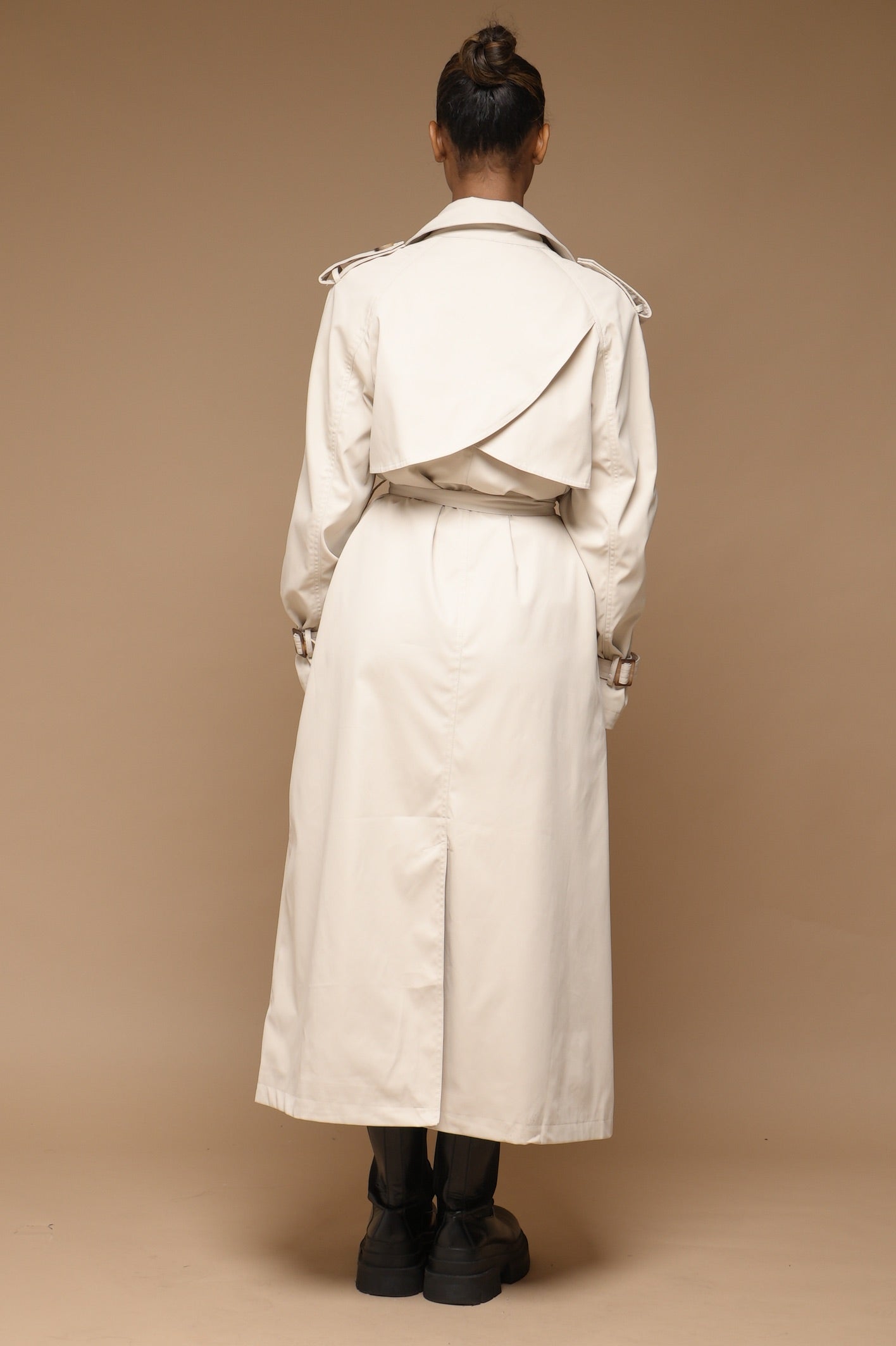 Trench coats oversize [Beige]