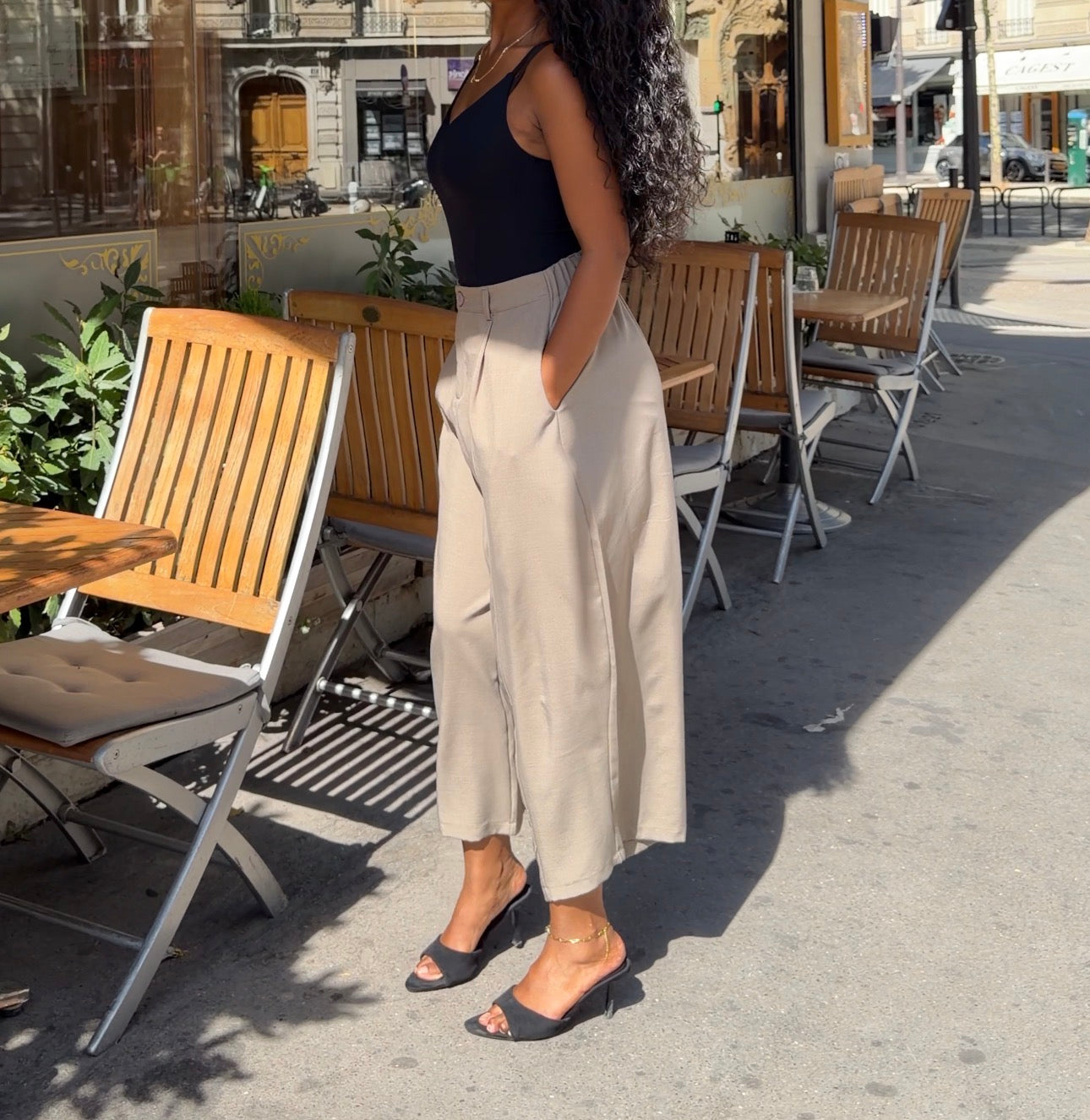 Pantalon ballon 7/8