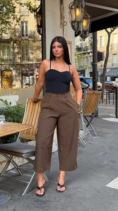 Pantalon ballon 7/8 [Marron]