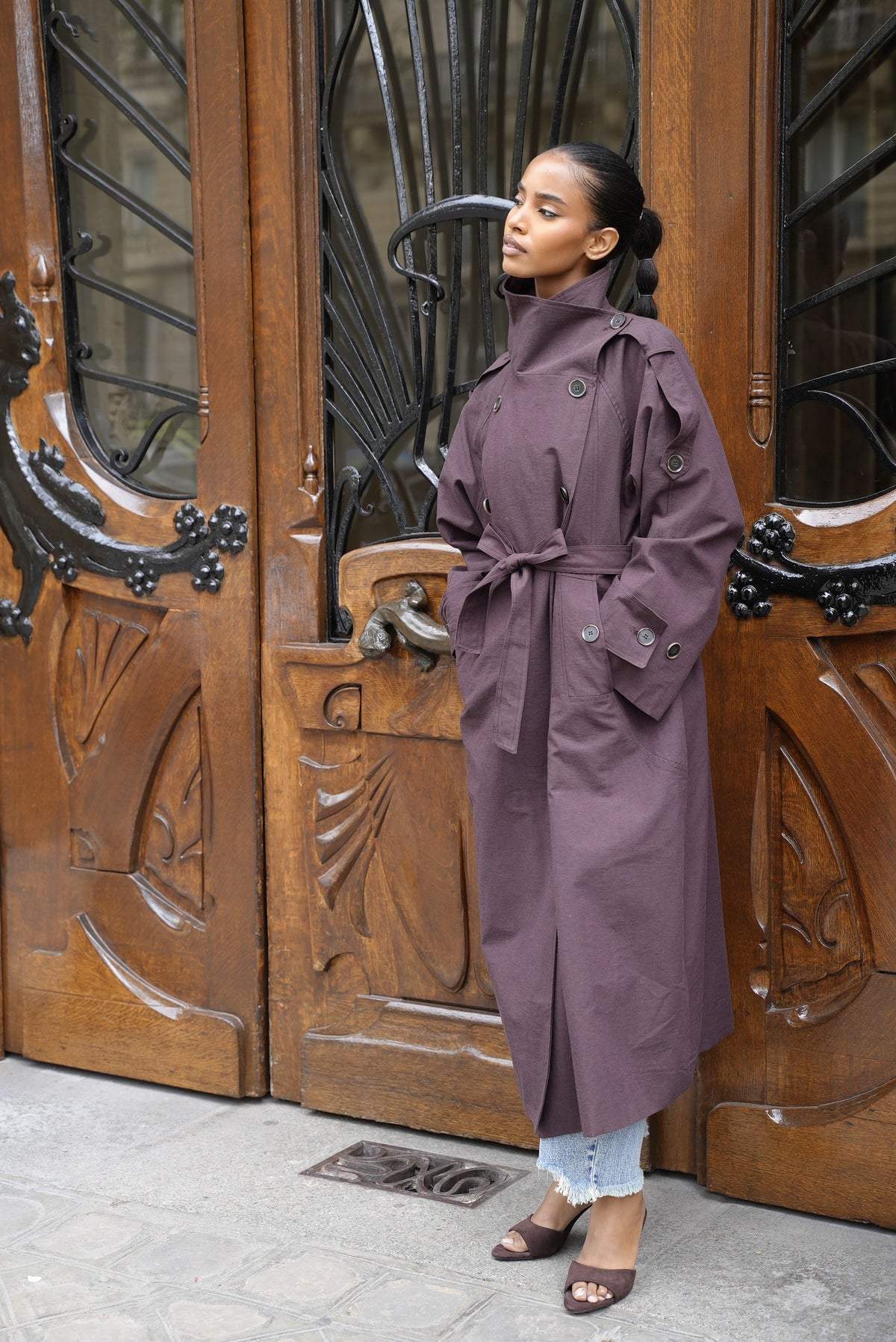 Trench asymétrique [Prune]