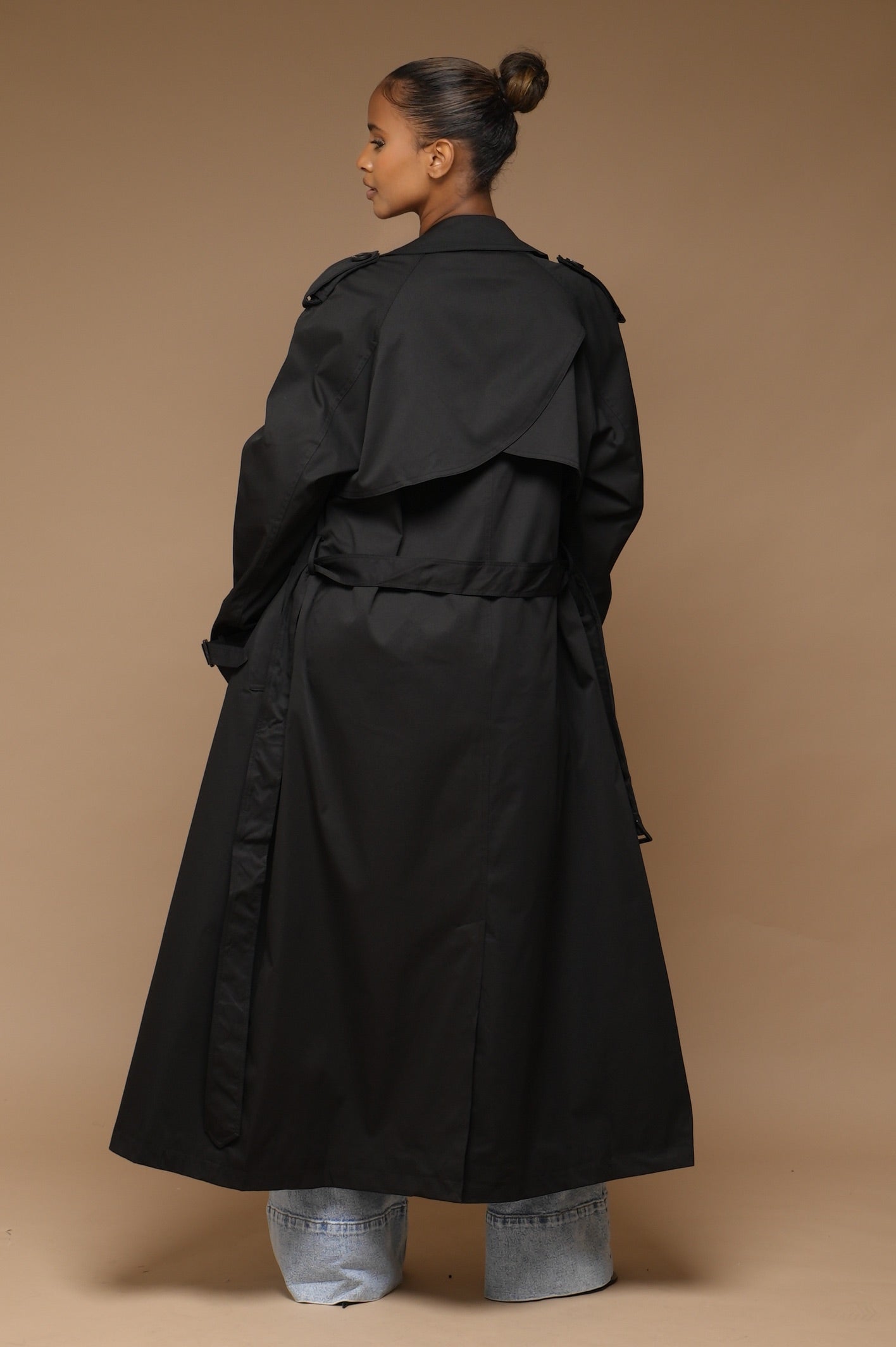Trench coats oversize [Noir]