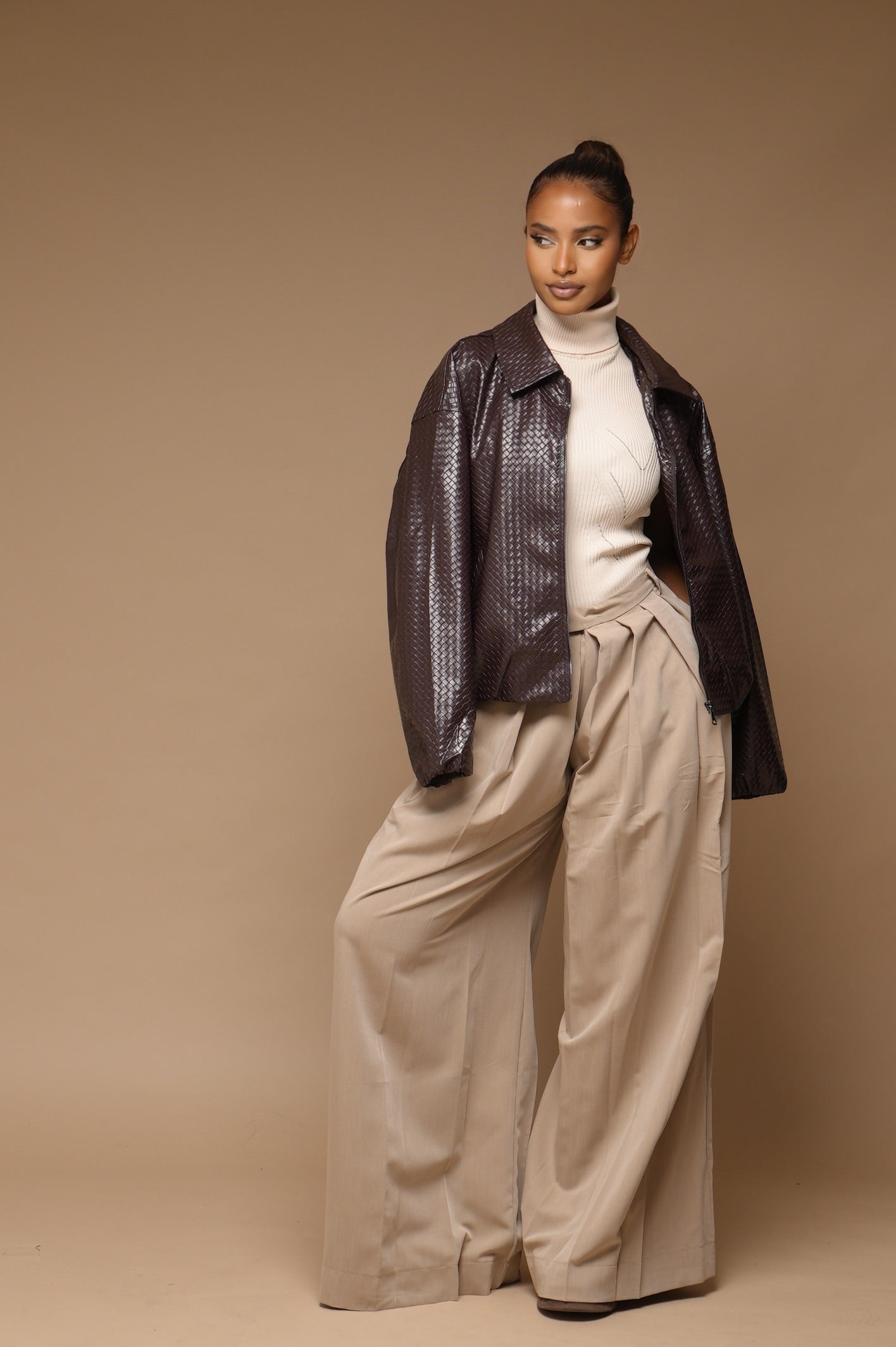 Pantalon chino [ beige ]