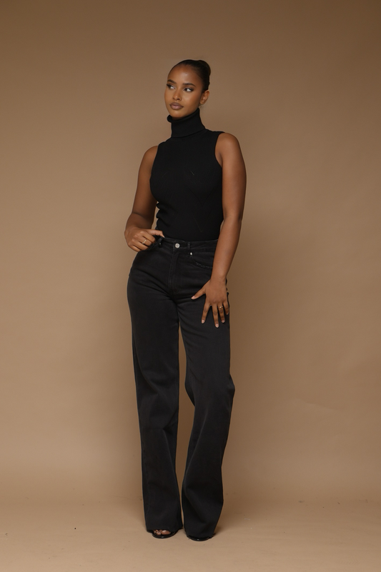 Jean long W36 [ Noir]