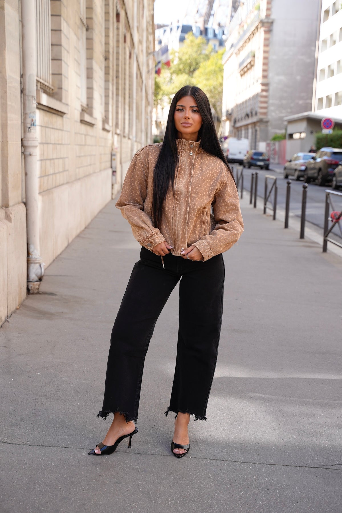Veste effet Bambi