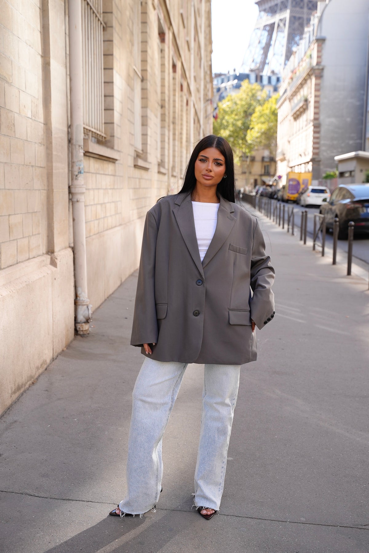 Blazer oversize [ Gris]