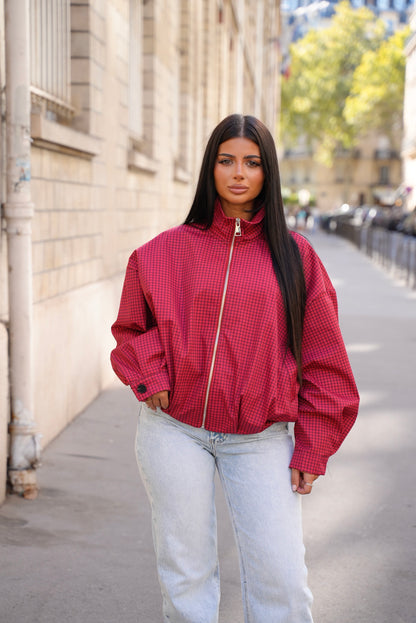 Veste vichy [ Rouge ]