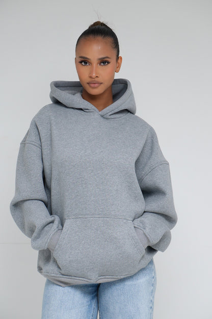 Sweet à capuche [ Gris]