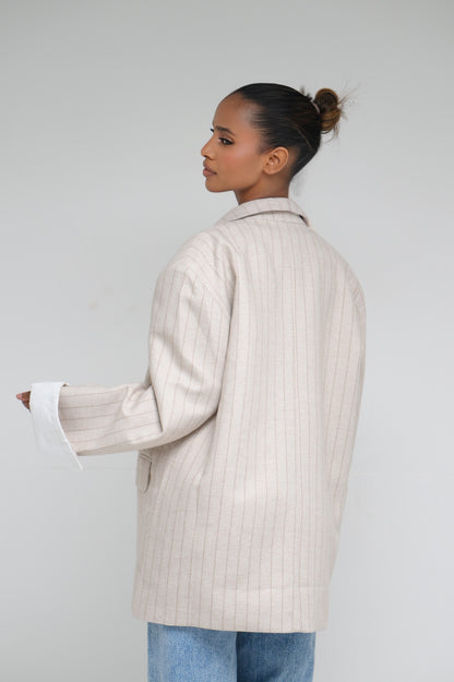Blazer oversize [ Beige]