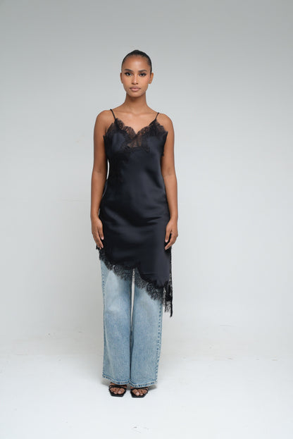 Tunique dentelle [ Noir]