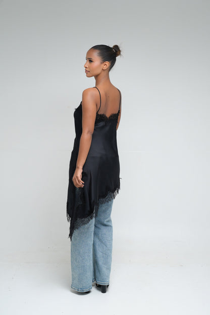Tunique dentelle [ Noir]
