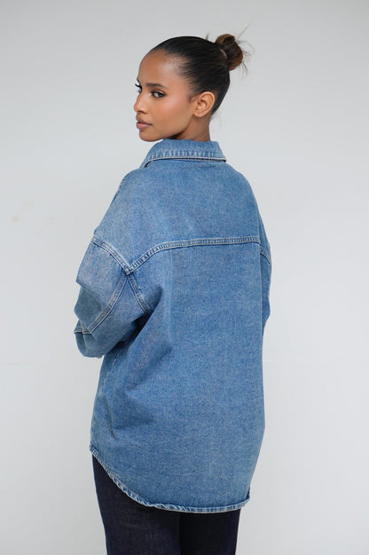 Chemise jean épaisse